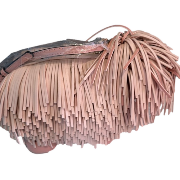 Classic fashion, shaggy dog pink handbag NEW - Picture 3 of 10